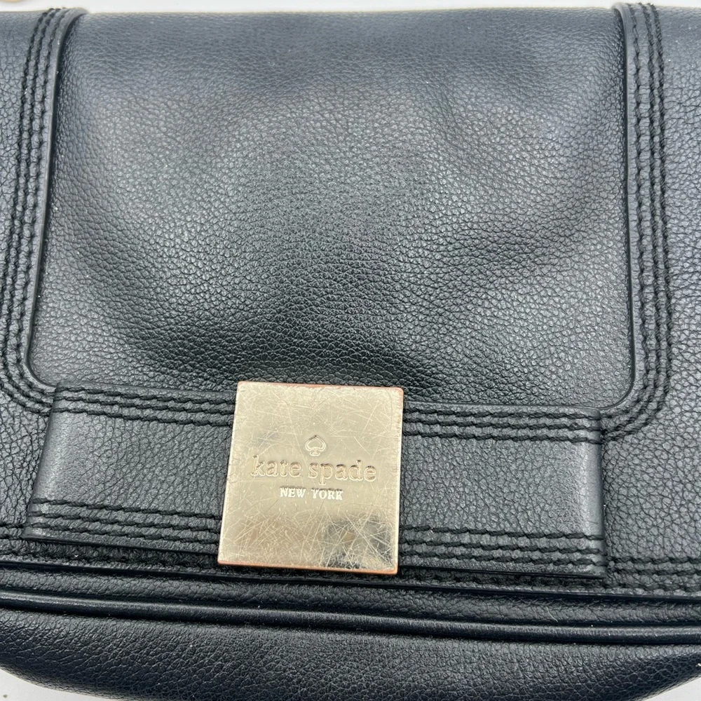 Kate Spade Black Goat‎ Leather Purae